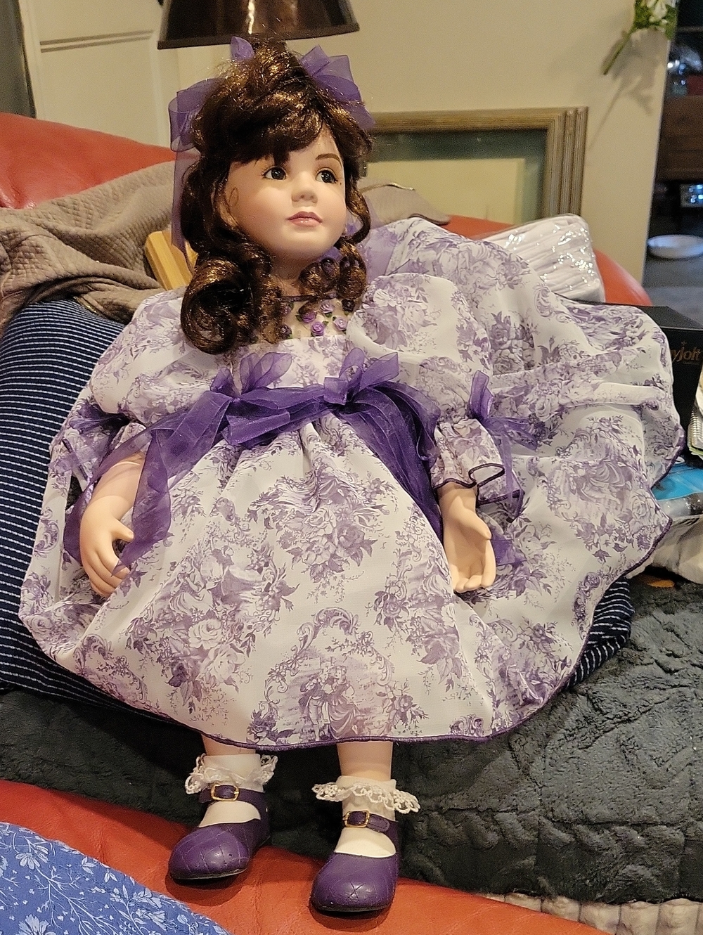 Marie Osmond Doll ; Lmt.Edit. 2005. LARGE; " Paper Roses" Musical